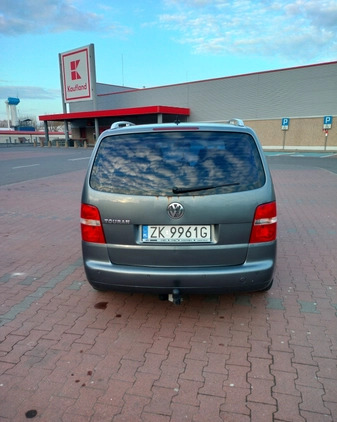 Volkswagen Touran cena 12000 przebieg: 283964, rok produkcji 2006 z Koszalin małe 121